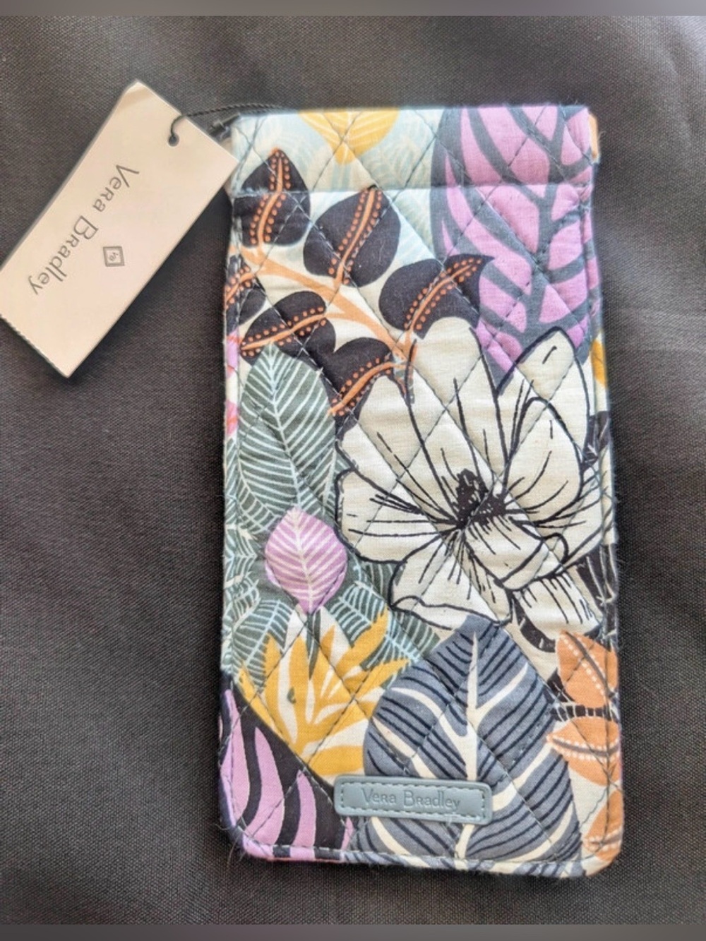 ❤️ Vera Bradley Soft Glasses Case in Palm Floral Print NWT